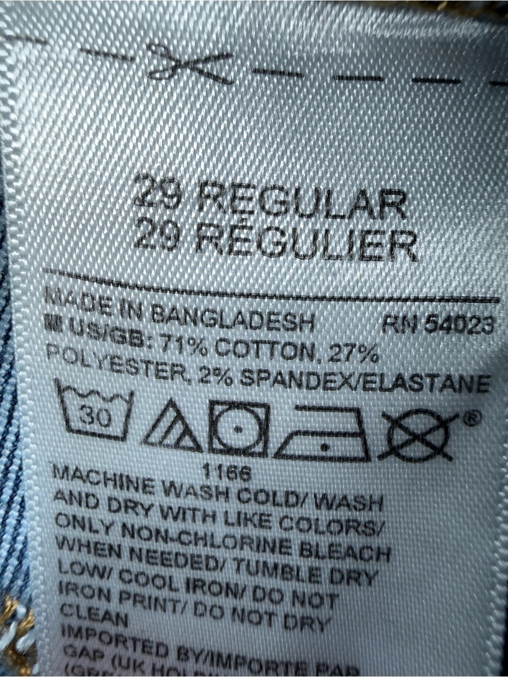 Gap Mid Rise Perfect Bootcut Jeans - Picture 11 of 14